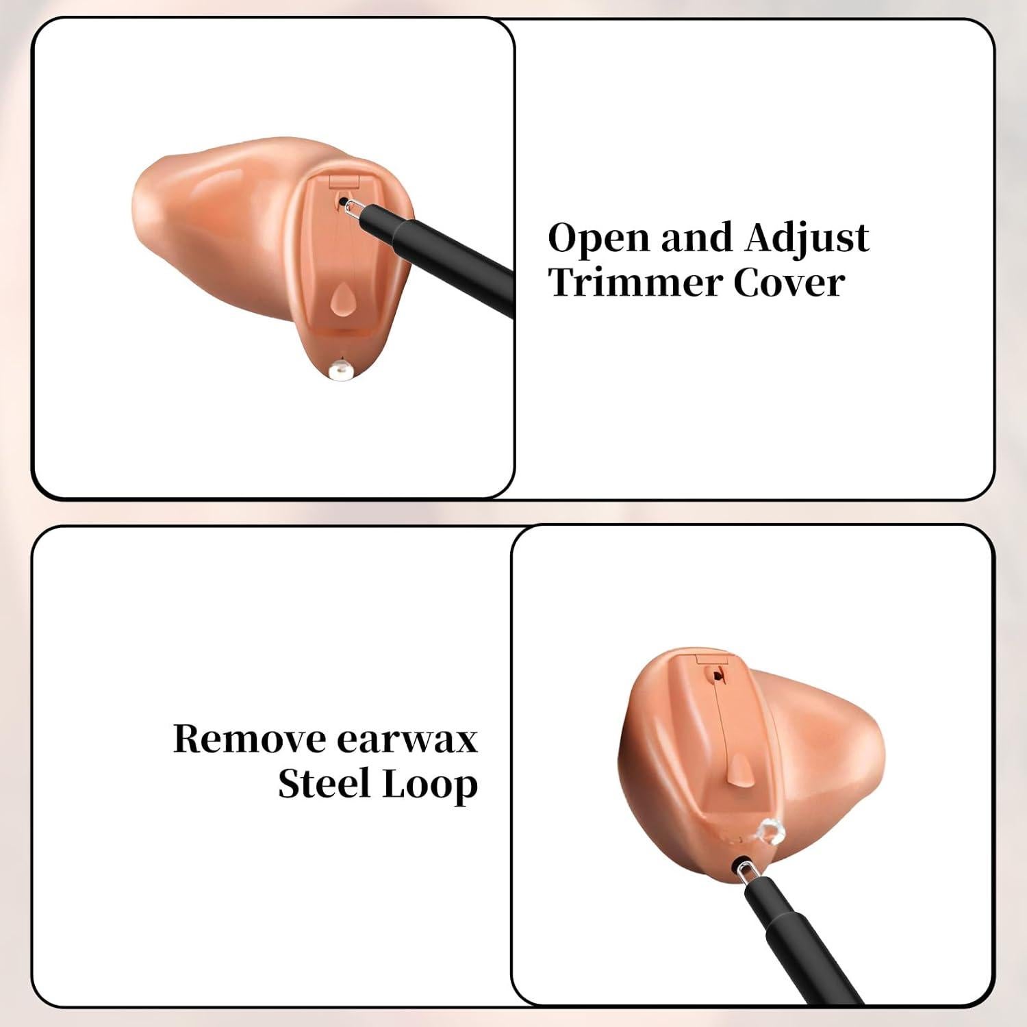 Kit de limpieza para audífonos Notoke - 6 cepillos y herramientas