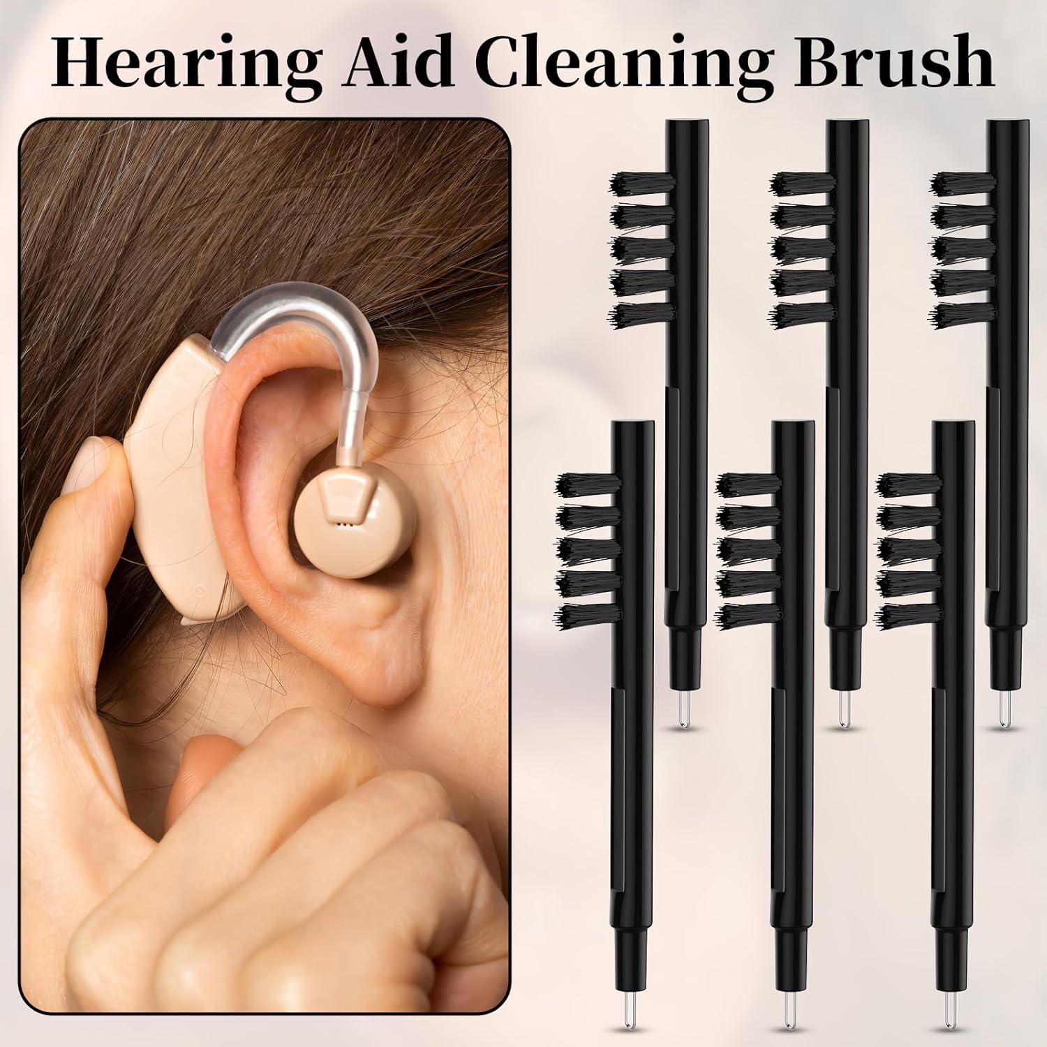 Kit de limpieza para audífonos Notoke - 6 cepillos y herramientas