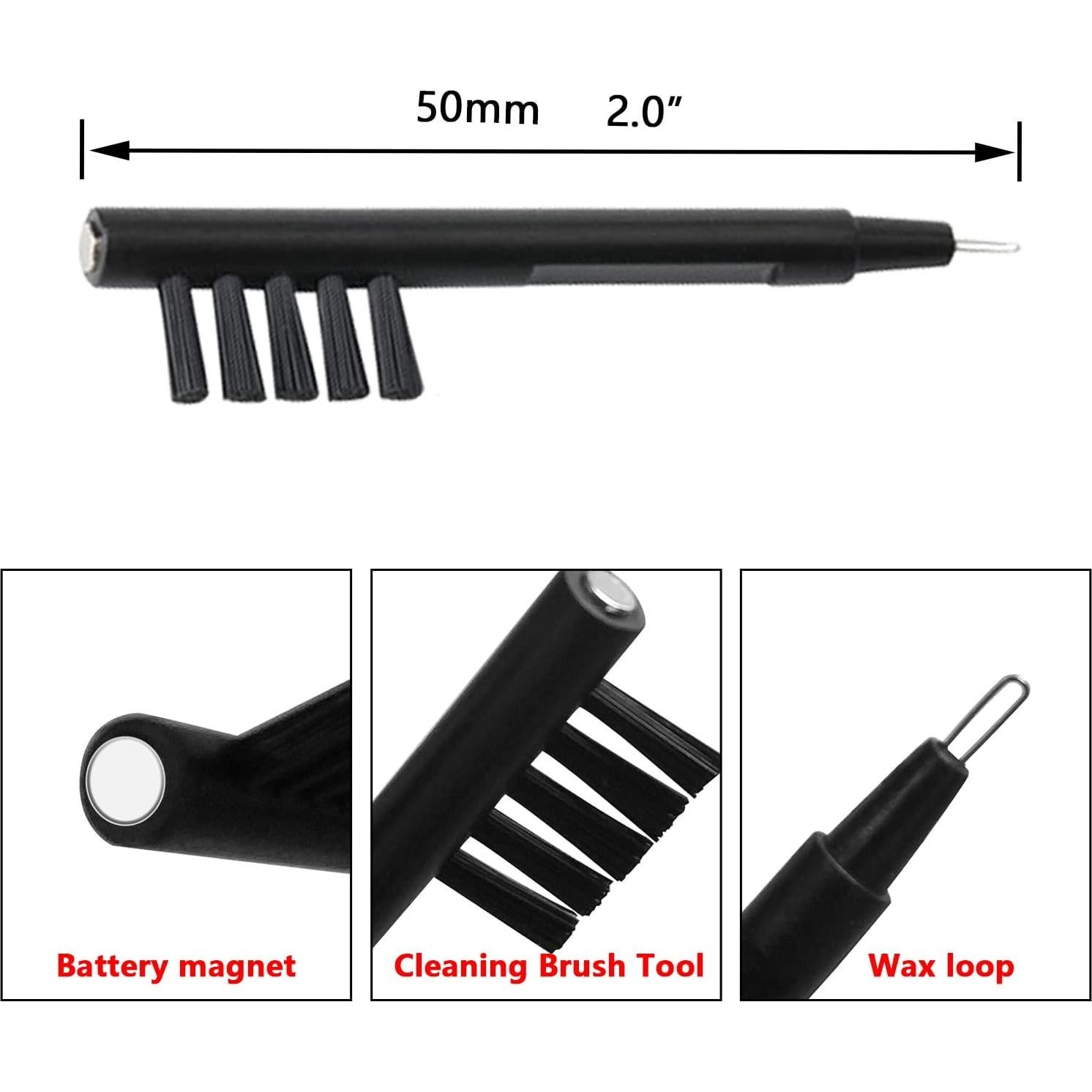 10 Cepillos de Limpieza Banglijian para Audífonos - Cera y Batería