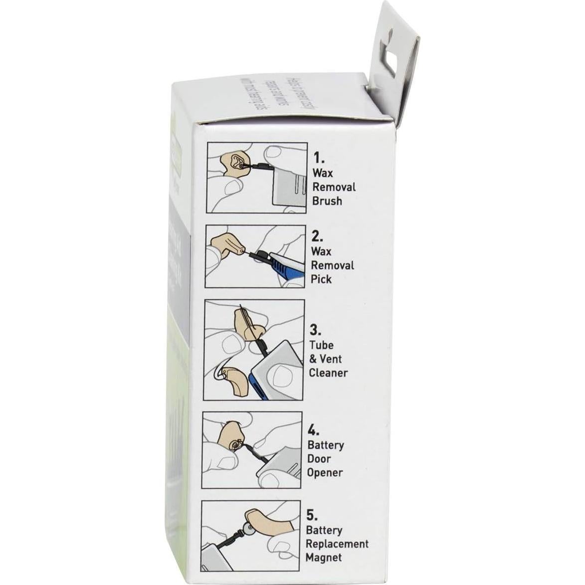 Kit de Limpieza 5-en-1 para Audífonos Ezy Dose, Negro