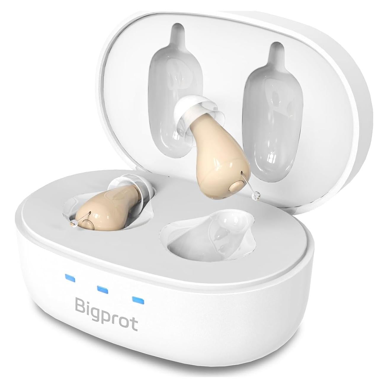 Ayudas Auditivas Recargables Bigprot ZF-M602, 100 Horas