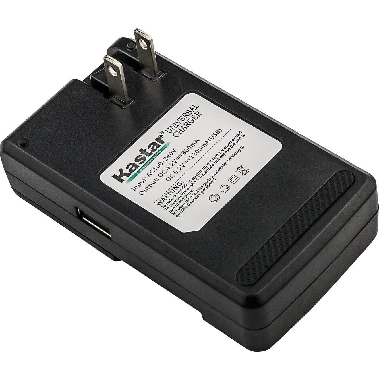 Kastar Batería BL-5B y Cargador LCD Inteligente 2-Pack