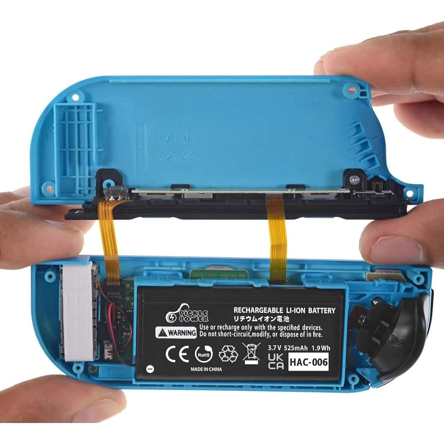 Batería de Reemplazo Joy-Con Pickle Power HAC-006 2pcs 525mAh