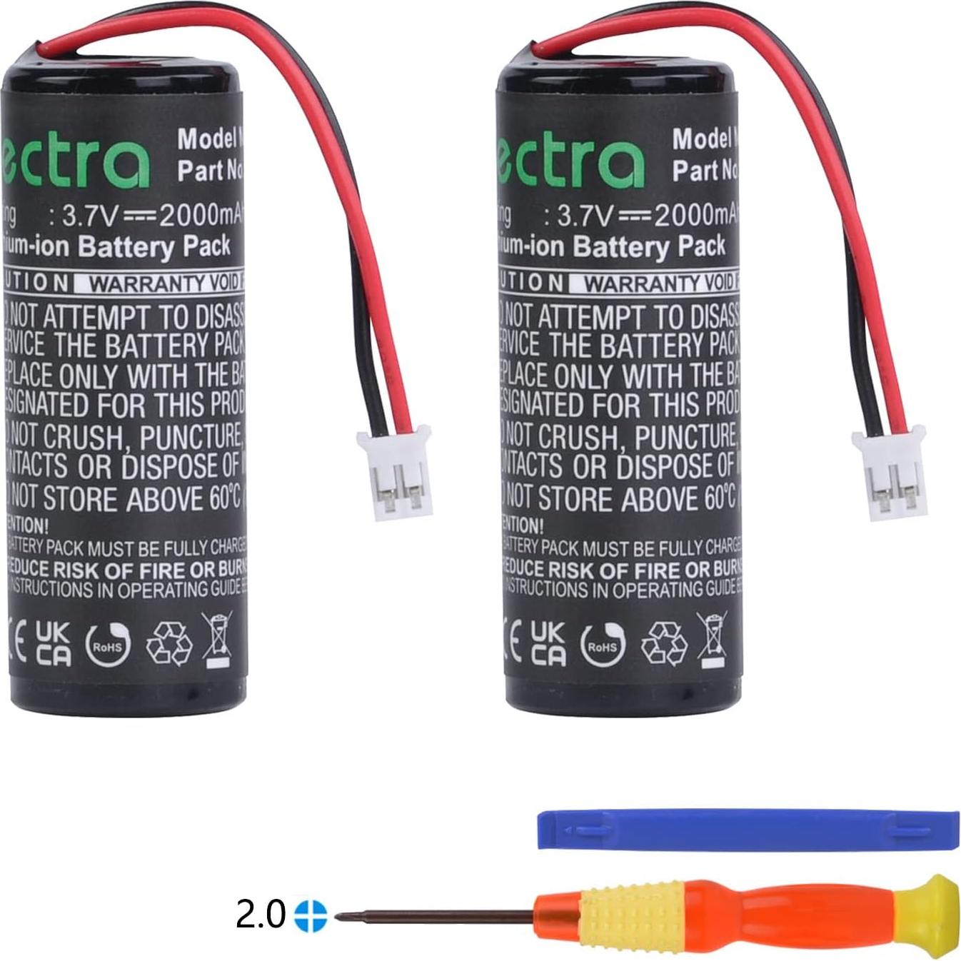 Batería Recargable Tectra para Controlador PS3 Move 2000mAh