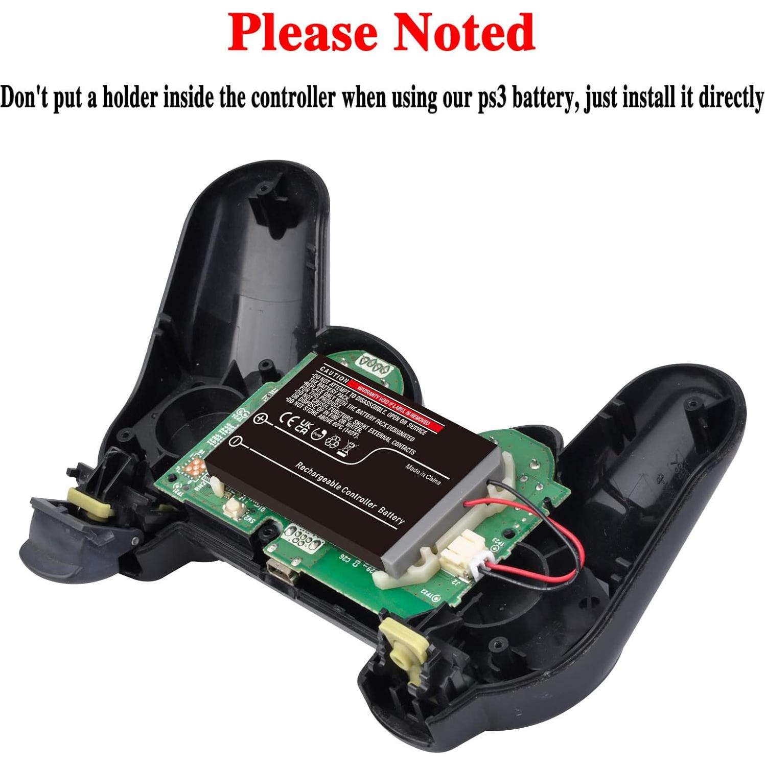 Baterías Recargables Batmax LIP1359 para PS3 - 3 Pcs 1800mAh