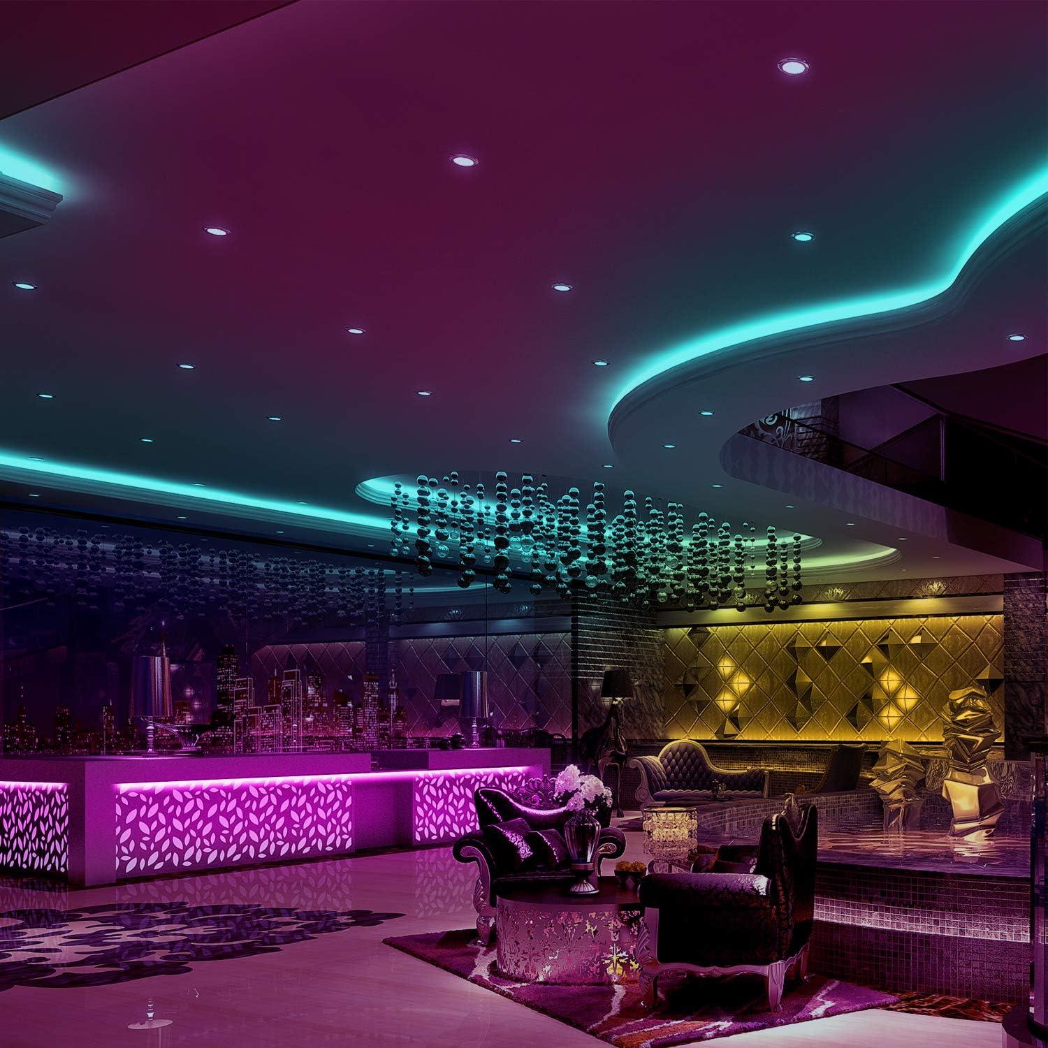 Tiras LED DAYBETTER 10m con Control Remoto y Adhesivo