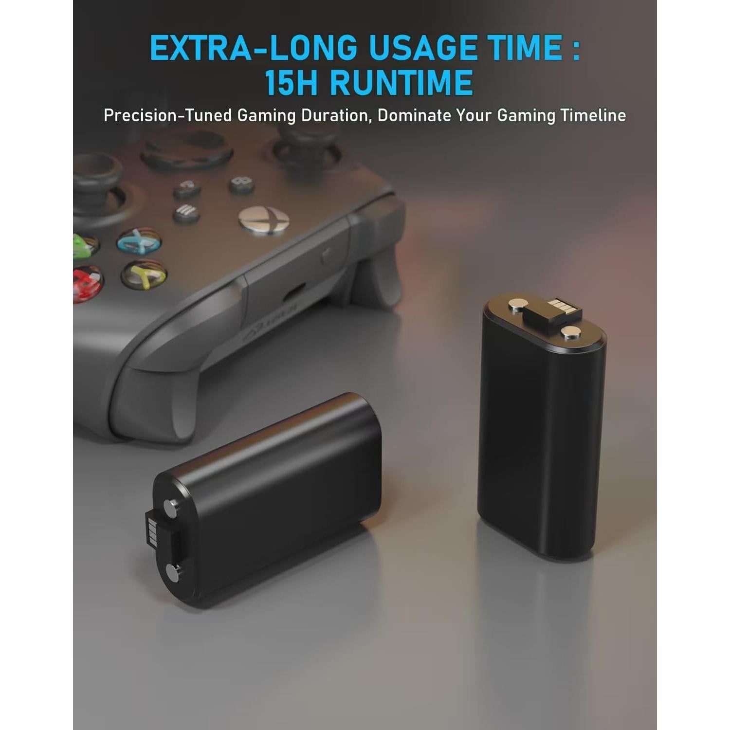 Batería Recargable 2x6660mWh Wzygdzsw para Xbox Series X/S