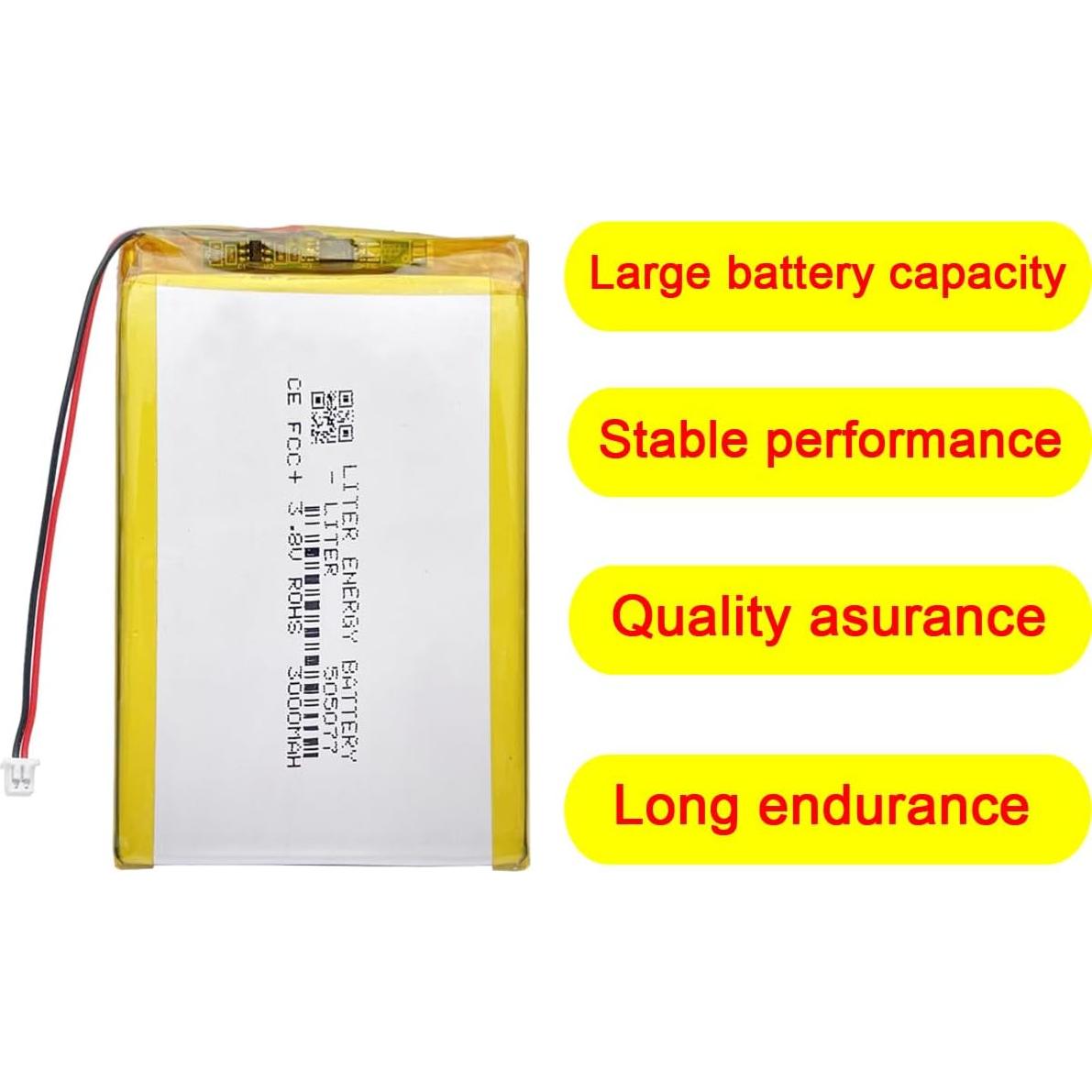 Batería de polímero de litio 3.8V 3000mAh ANBERNIC RG350