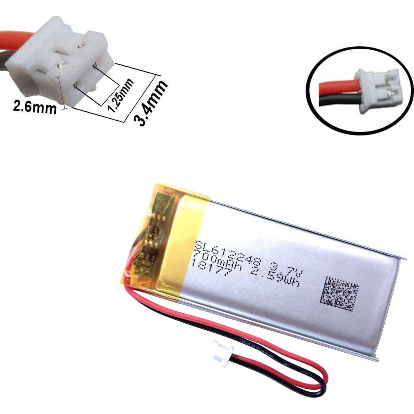 Batería de Reemplazo 602248 700mAh para Sena SMH10 SMH10R