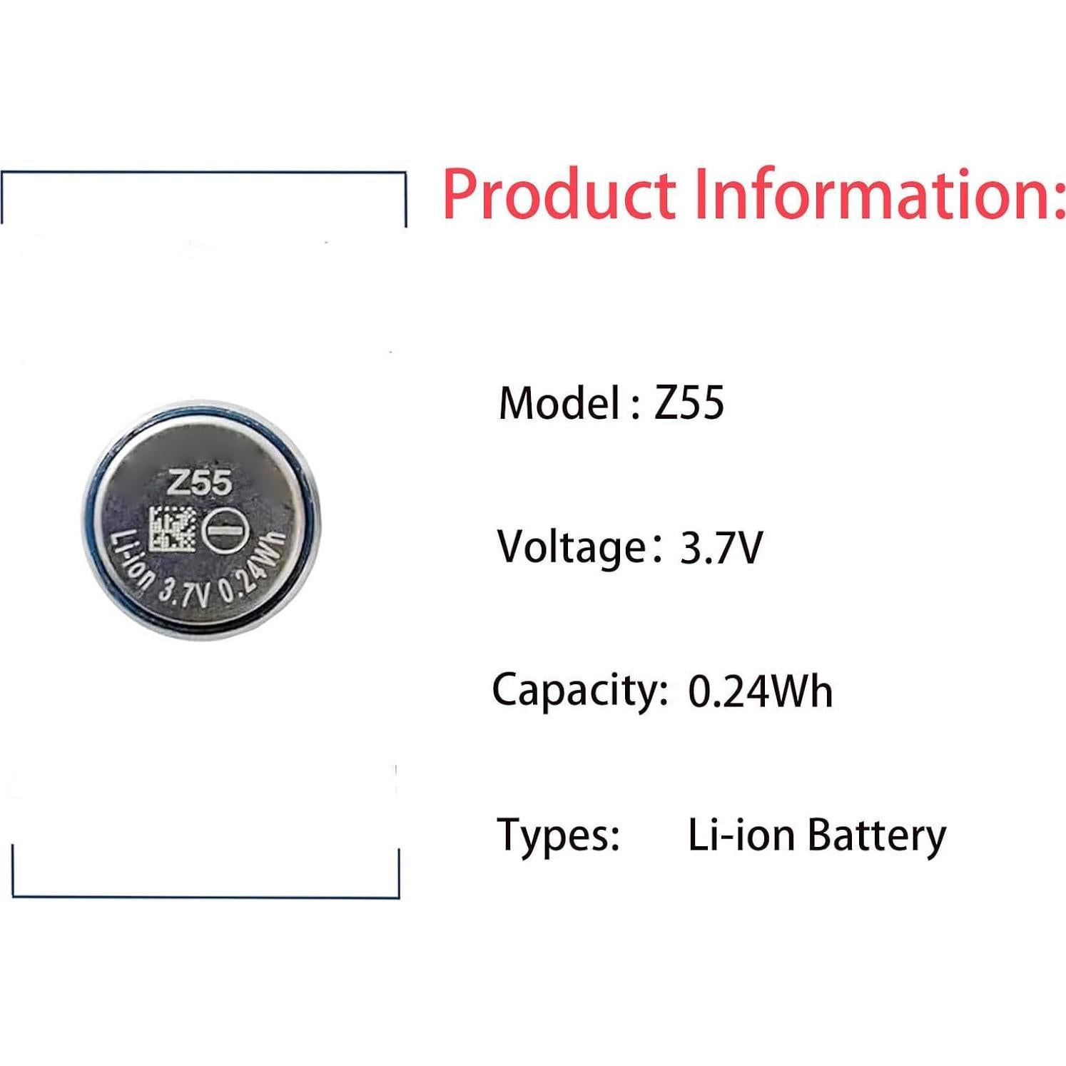 Batería de Reemplazo Pattaya Z55 para Auriculares Sony WF-1000XM3