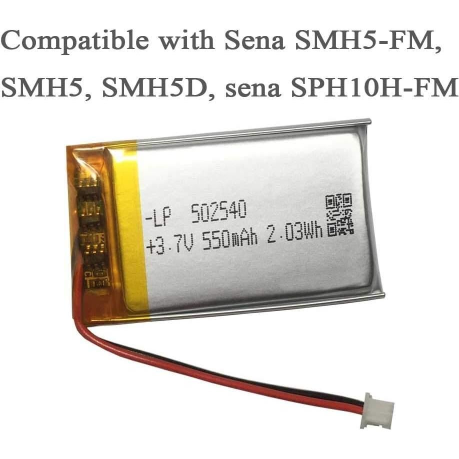 Batería recargable AOLIKES ICP50 550mAh para auriculares Bluetooth