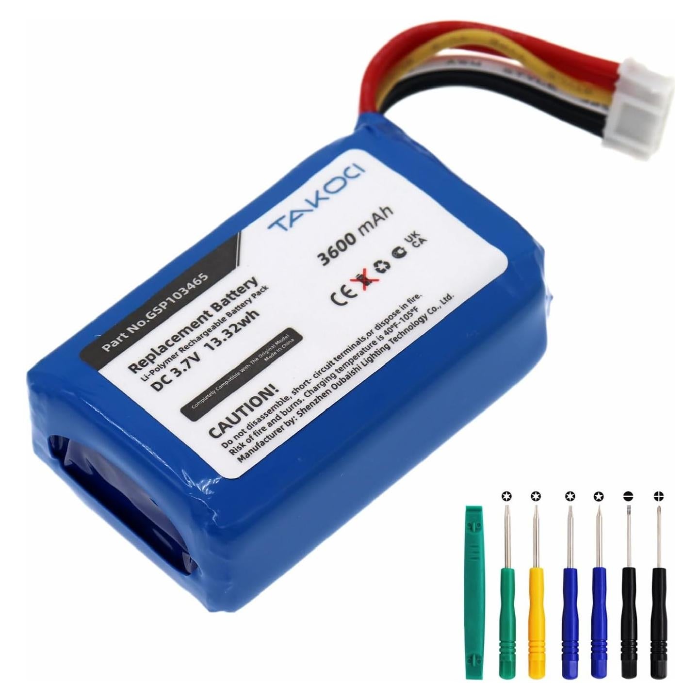 Batería de Reemplazo GSP103465 para JBL Link 10 3600mAh