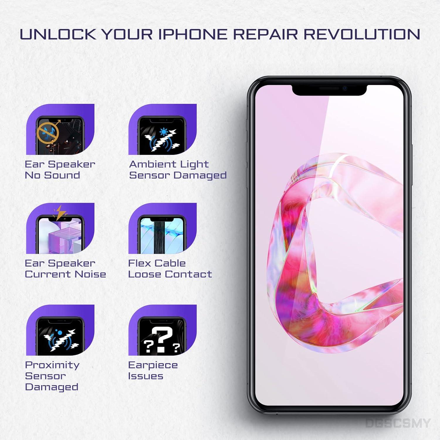 Reemplazo Altavoz Frontal iPhone 11 DGSCSMY Kit Herramientas