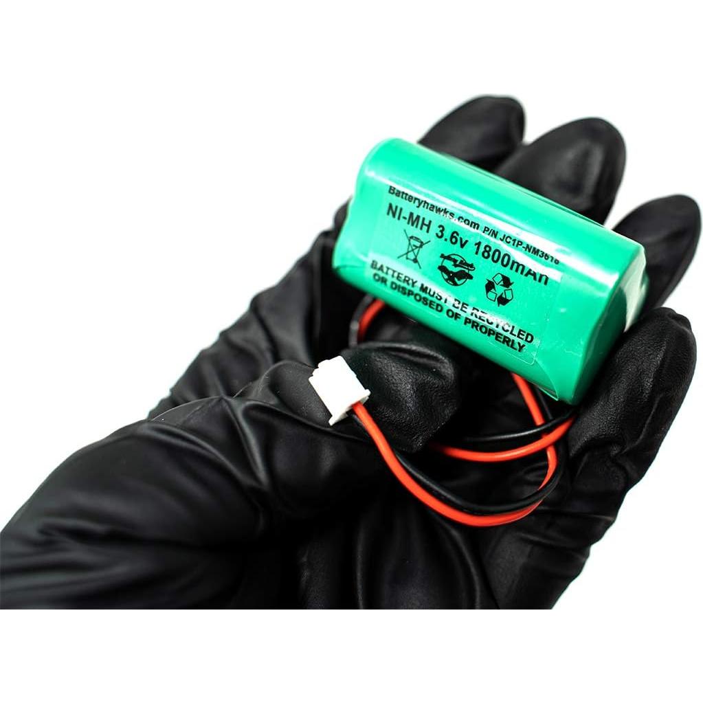 Batería Recargable Ni-MH 3.6V 1800mAh para Luz de Emergencia