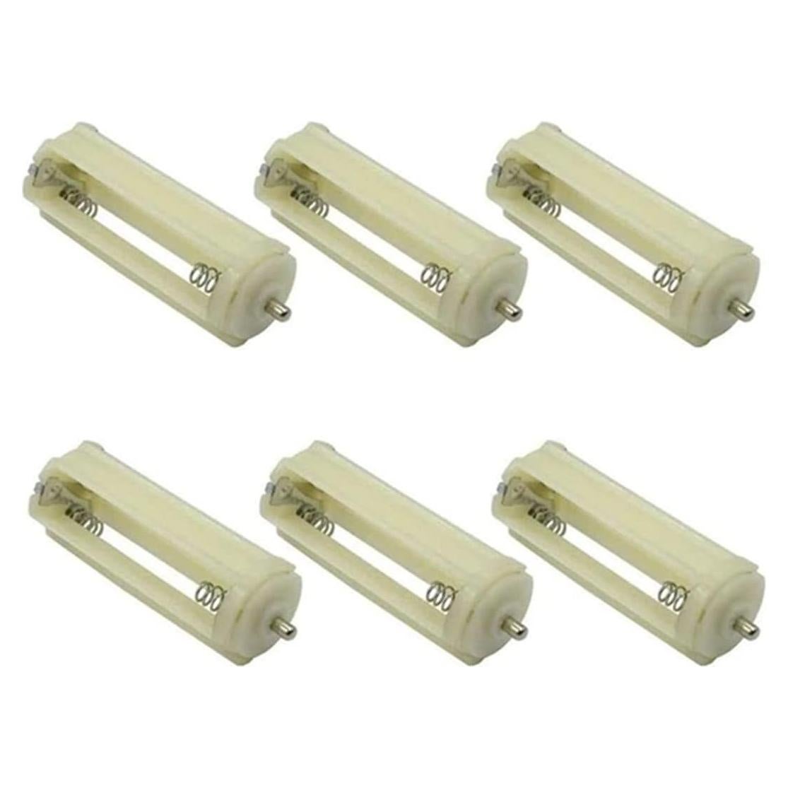 Soporte de Batería AAA bnafes para 3 Baterías - Beige (6 Pcs)