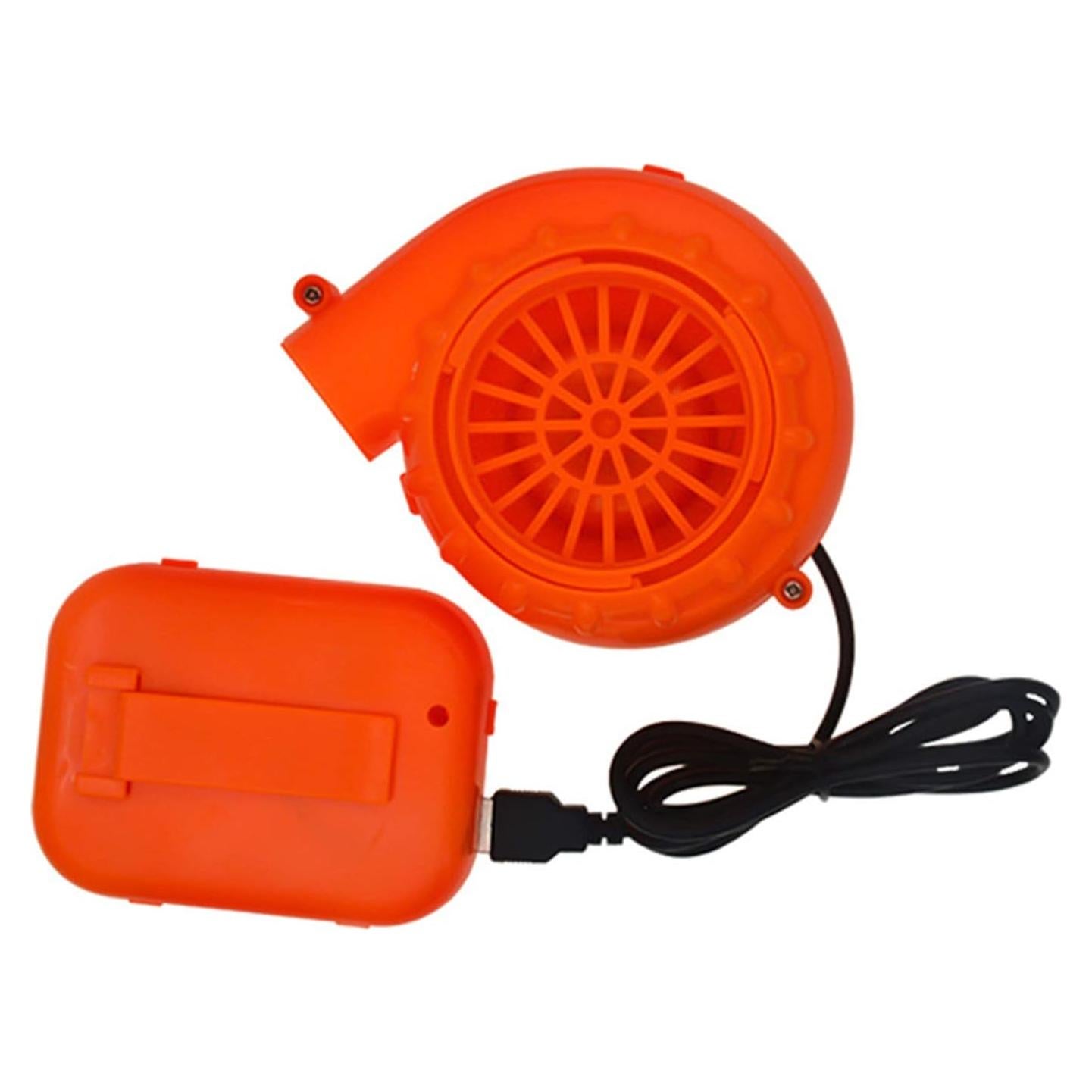 Ventilador Inflable Kiddale Mini Naranja para Disfraces