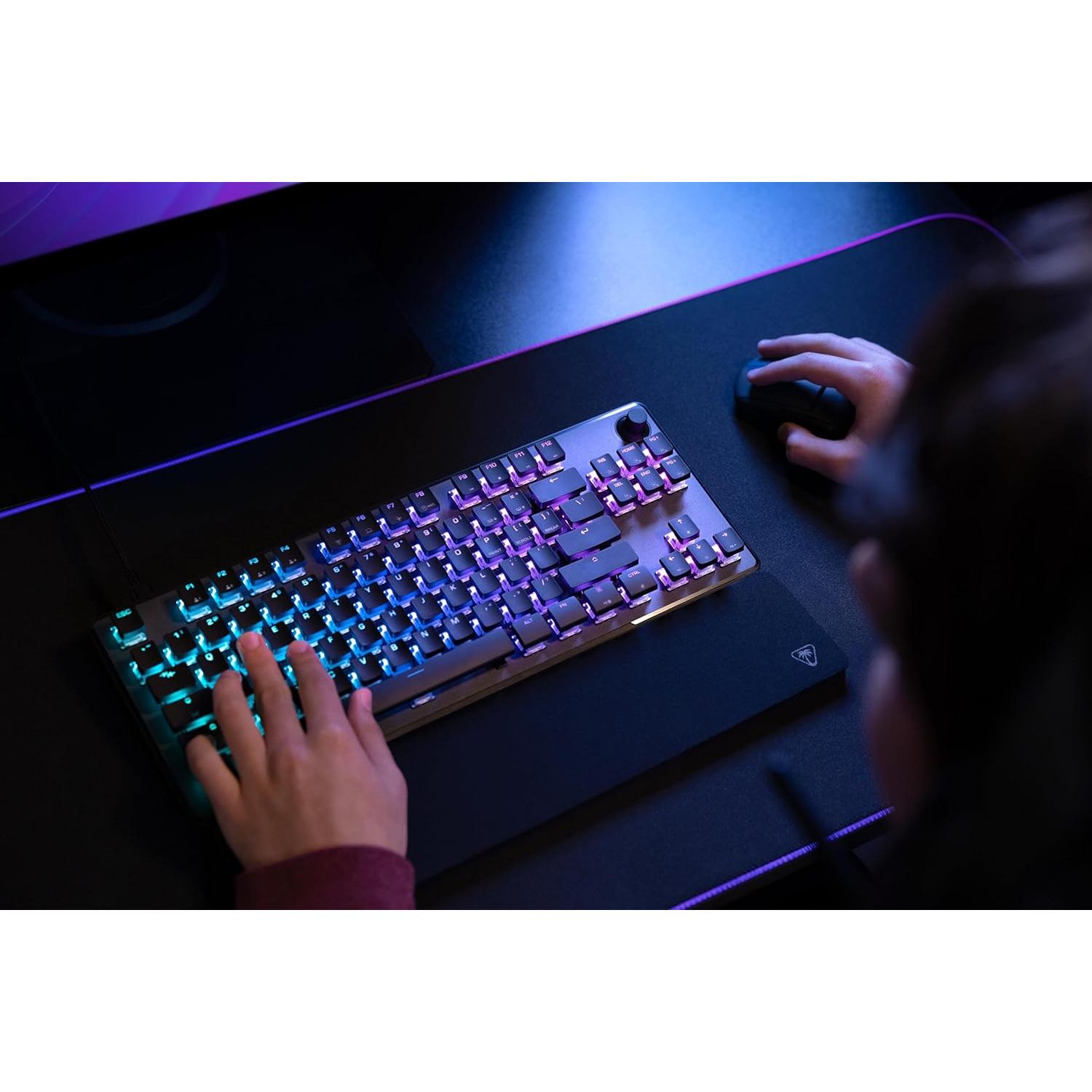 Teclado Mecánico RGB Turtle Beach Vulcan II TKL Pro - Negro