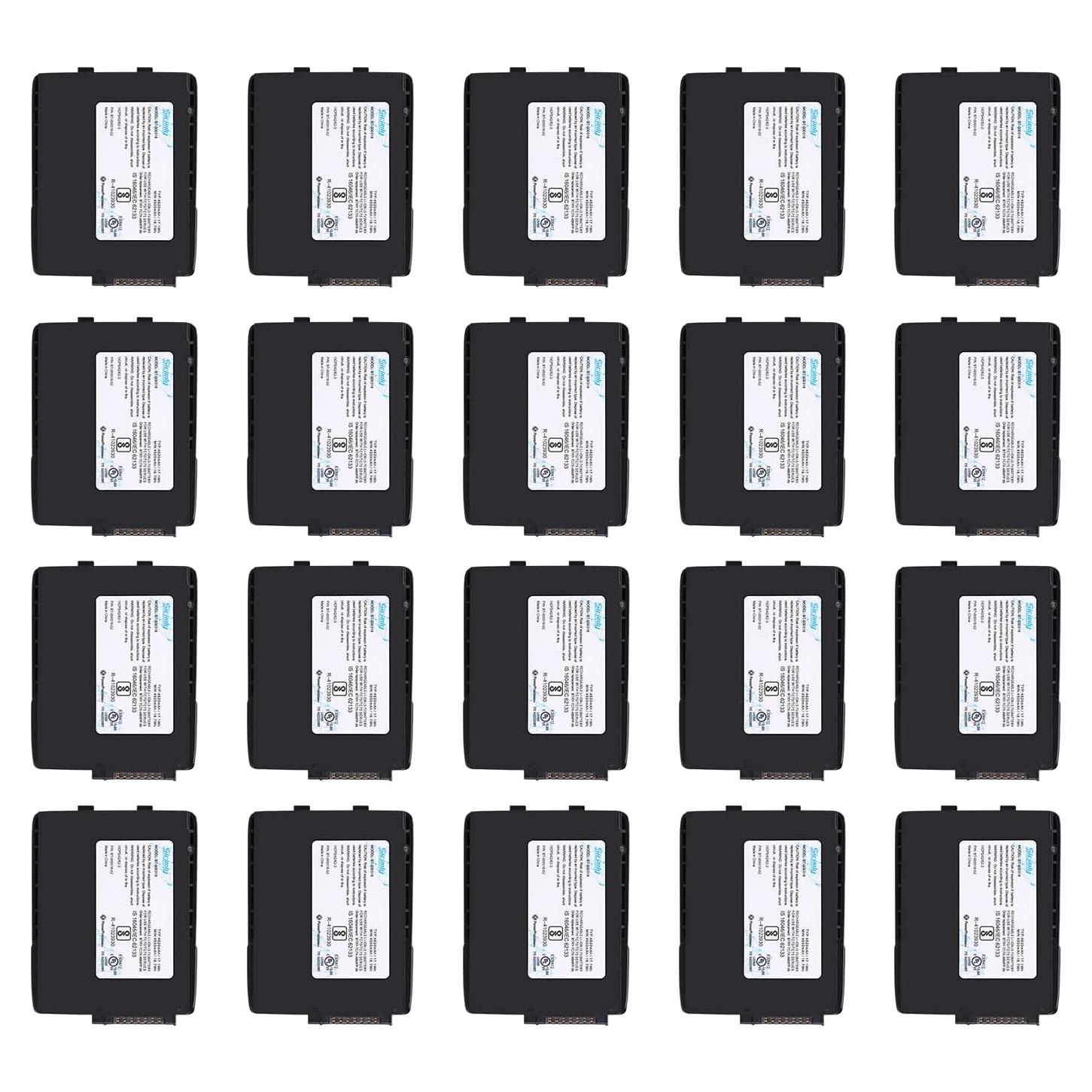 20 Baterías de Reemplazo Polímero Litio Sicimly para Zebra TC70 TC75