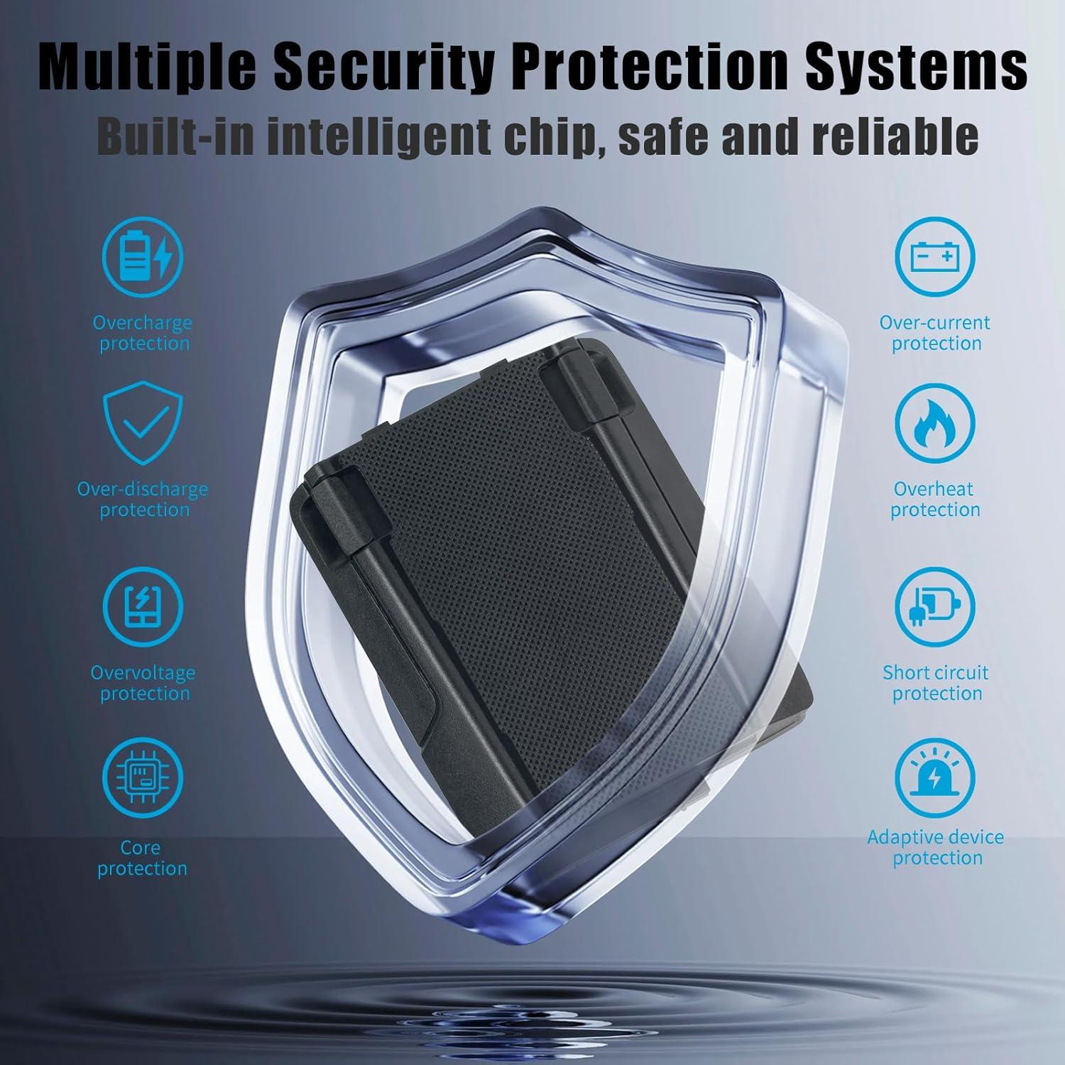 20 Baterías de Reemplazo Polímero Litio Sicimly para Zebra TC70 TC75