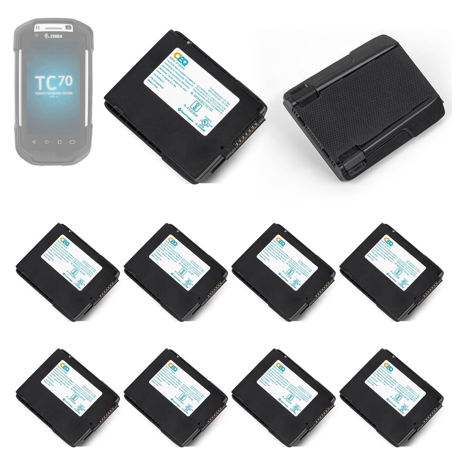 Batería de Reemplazo CBQ BT-000318 para Zebra TC70 TC75