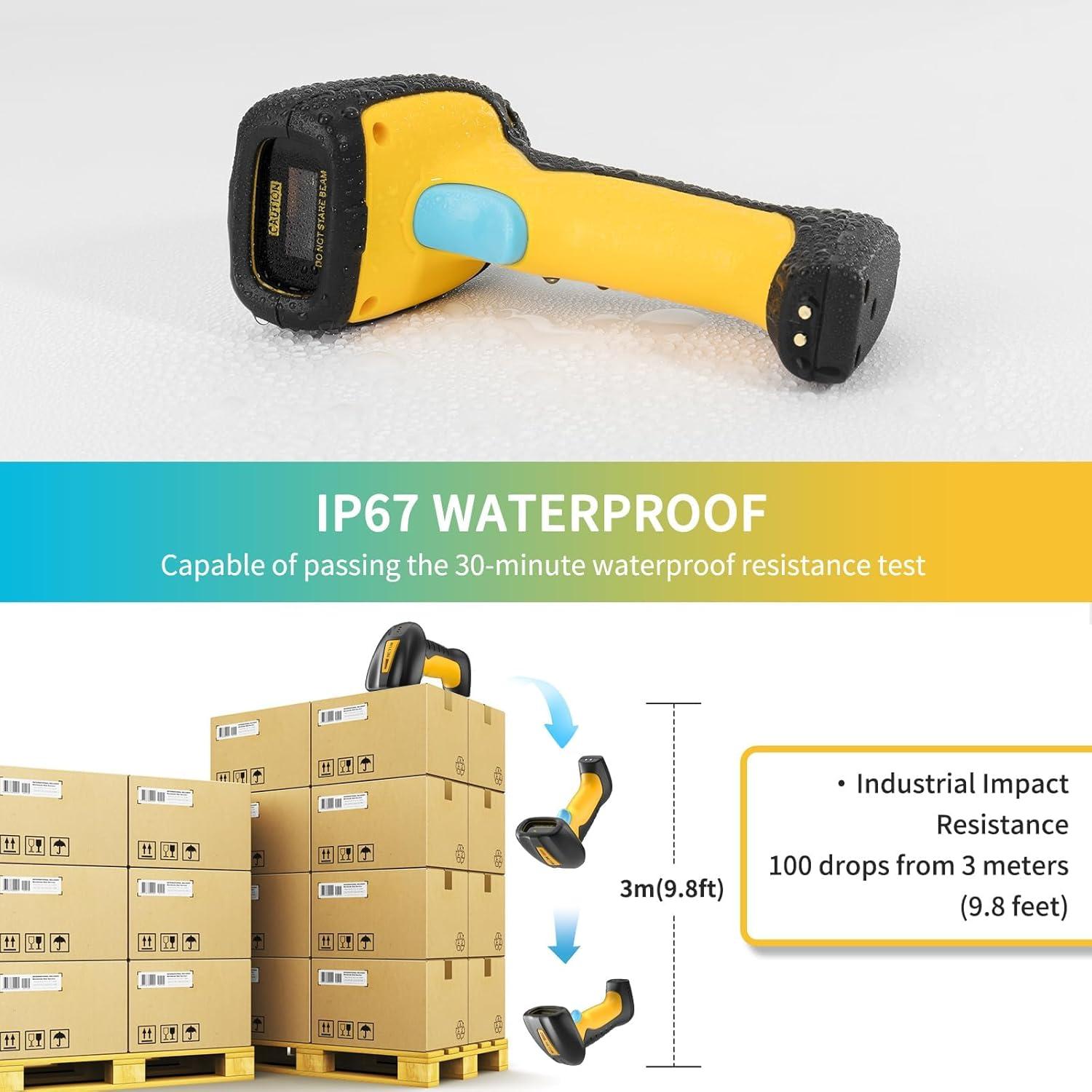 Escáner de Código de Barras Inalámbrico NETUM NT-1200 2D