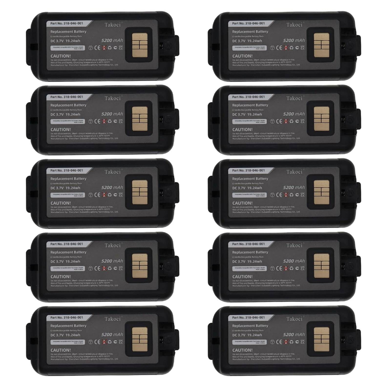Batería de Reemplazo Intermec CK70 CK71 CK75 5200mAh
