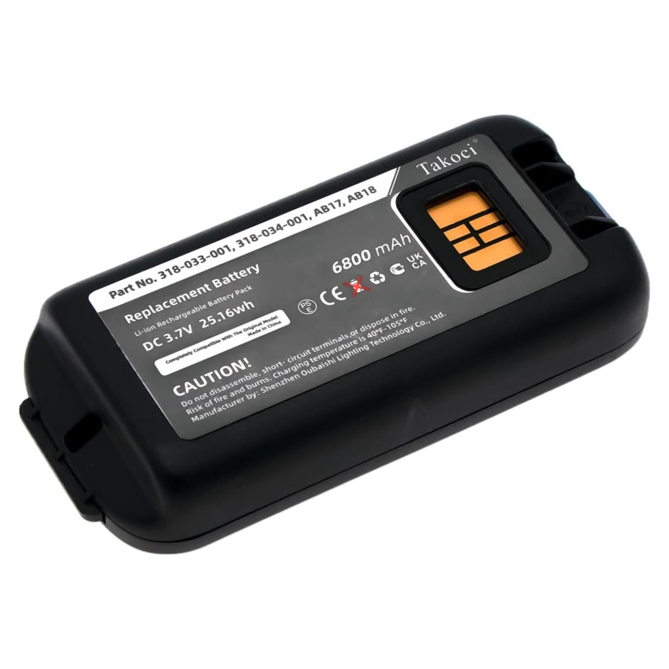 Batería de Reemplazo 6800mAh Youejoeq para Intermec CK3