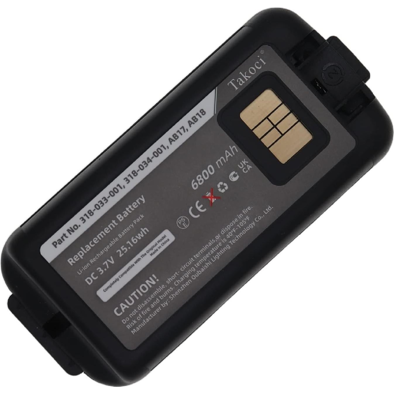 Batería de Reemplazo 6800mAh Youejoeq para Intermec CK3