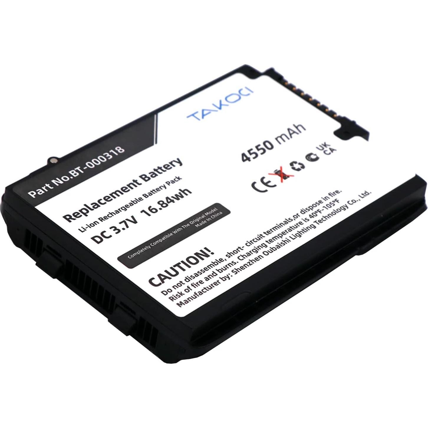 Batería de Reemplazo TAKOCI para Escáner Zebra TC70 TC75 4550mAh