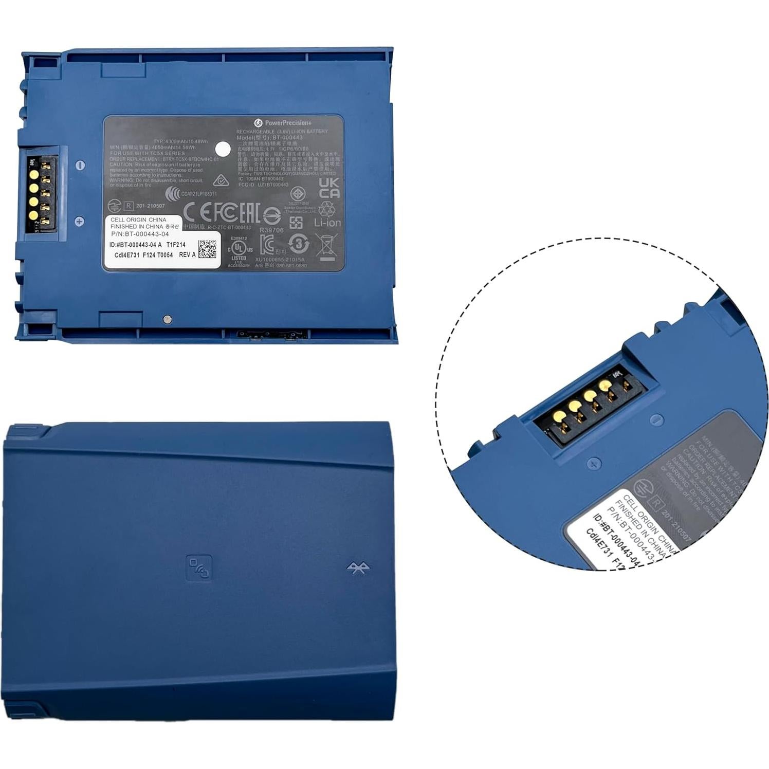 Batería de Reemplazo Zebra TC51 TC56 TC57 4300mAh Li-ion