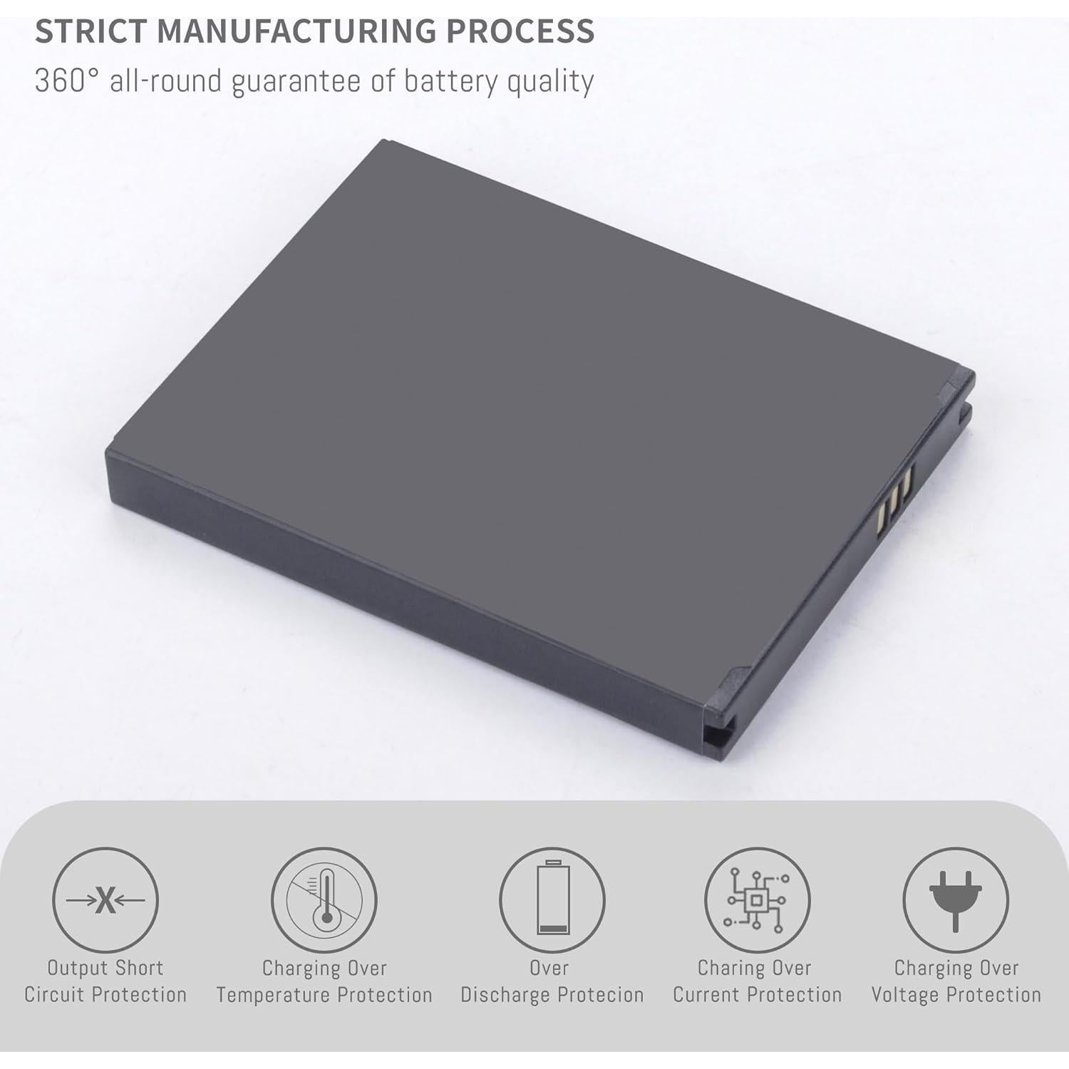 Batería de Litio-ion HBL6300 para Escáner Urovo i6200 3800mAh