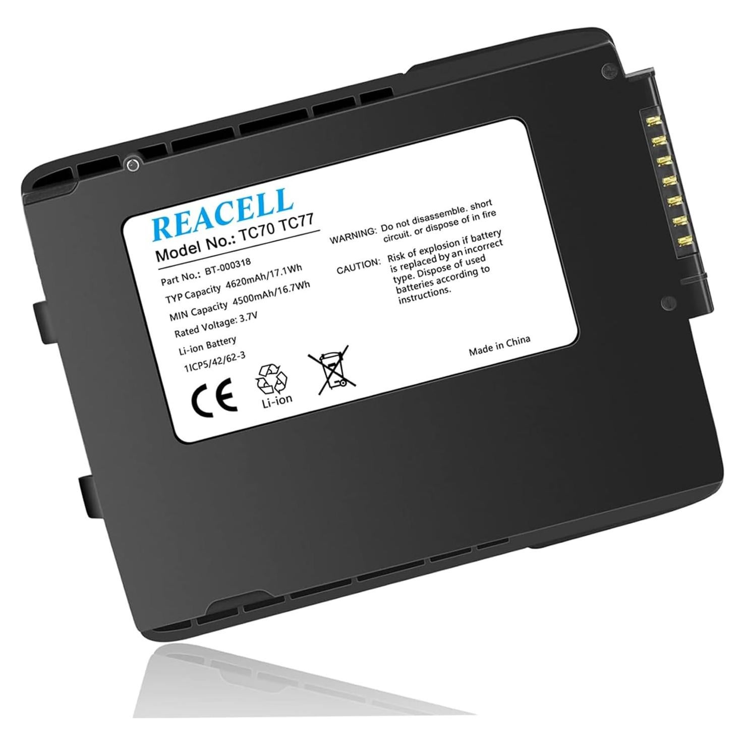 Batería de Litio 4620mAh para Zebra TC70 TC77 - REACELL