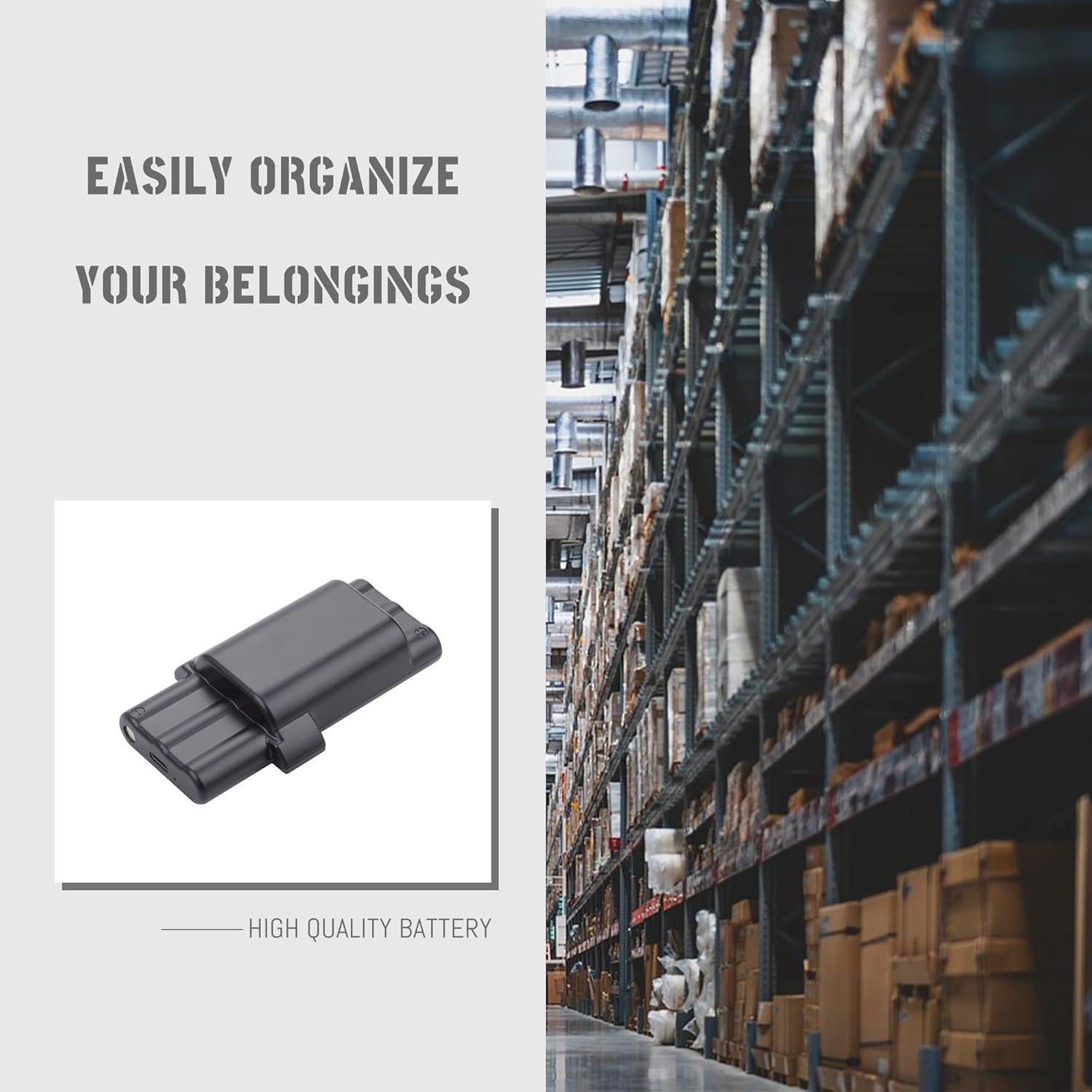 Batería de Reemplazo Li-ion 7.4V 2400mAh para Impresora Brady