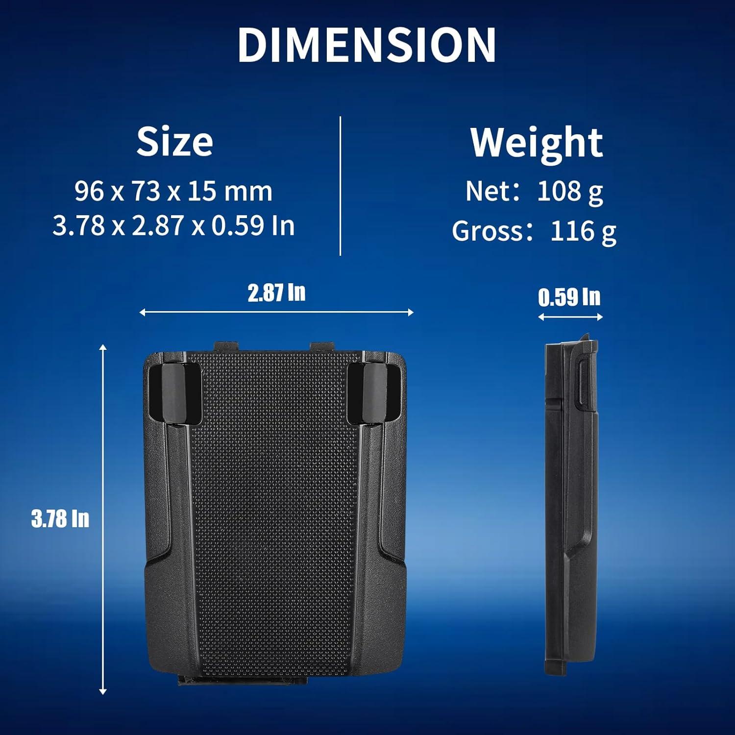 Batería de Reemplazo CBQ BT-000318 para Zebra TC70 TC75 4620mAh