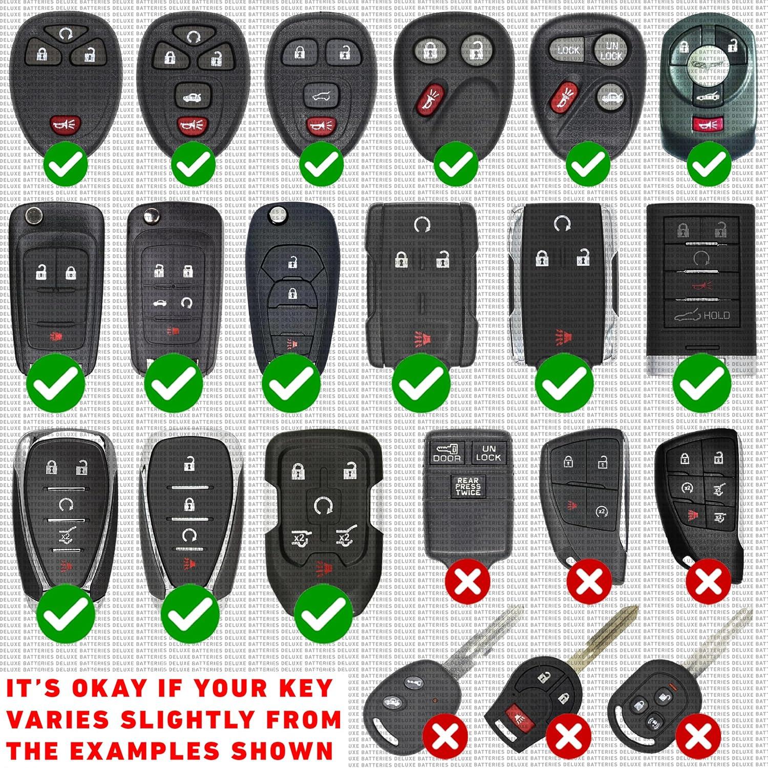 Batería CR2032 para llavero Chevy GMC - Deluxe