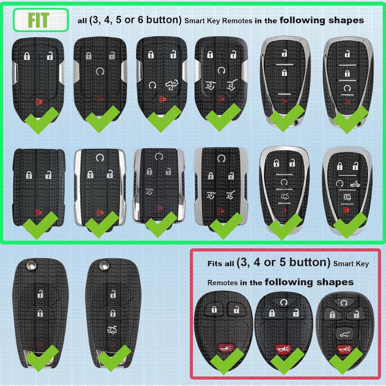 Batería CR2032 para Llave Inteligente Chevrolet GMC 2015-2021