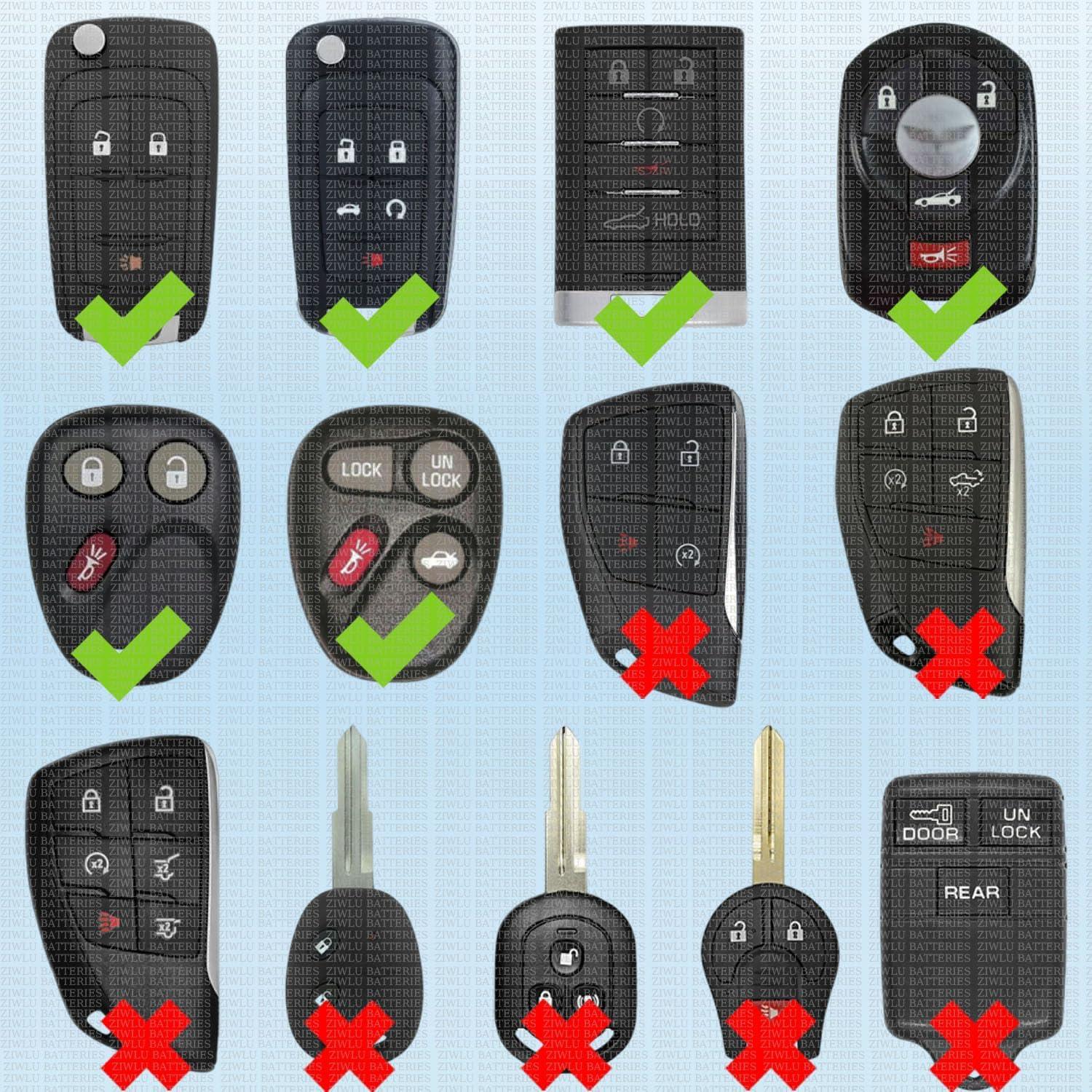 Batería CR2032 para Llave Inteligente Chevrolet GMC 2015-2021