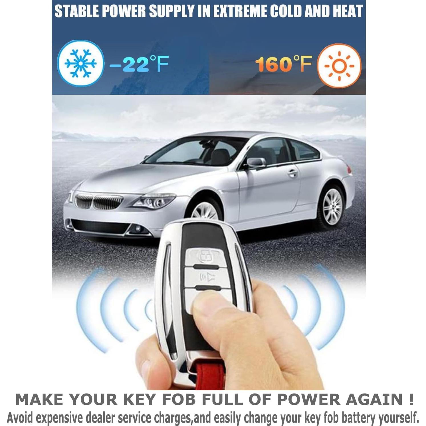 Baterías CR2016 para Llave Control Remoto Toyota - Paquete de 2