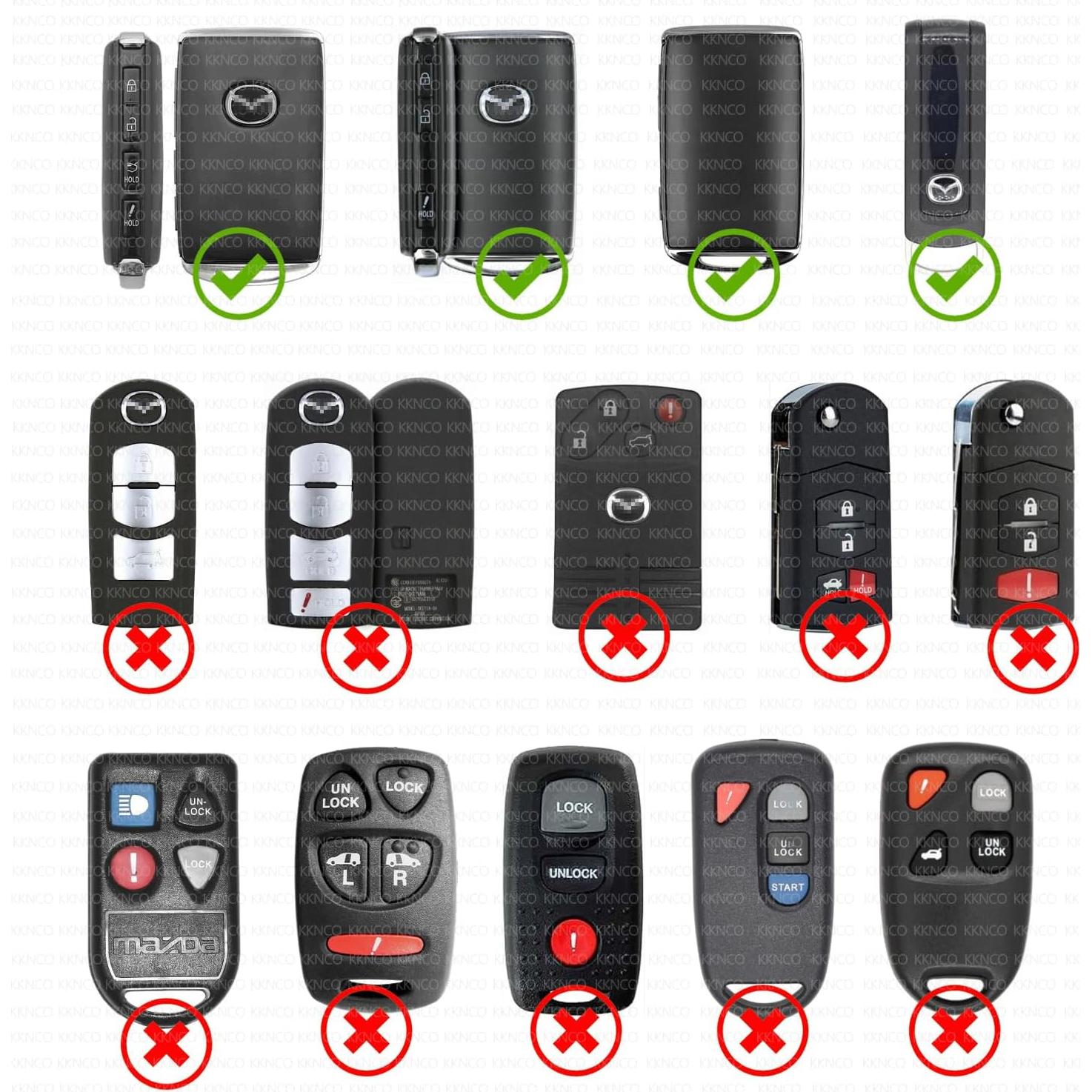 Reemplazo Batería Llave Mazda 2019-2024 CR2032 2 Piezas