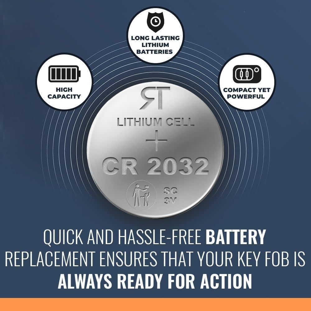 Batería CR2032 para Llave Hyundai Rome Tech - 1 Unidad
