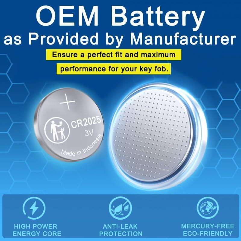 Batería CR2025 para llavero Ford Lincoln 2013-2018