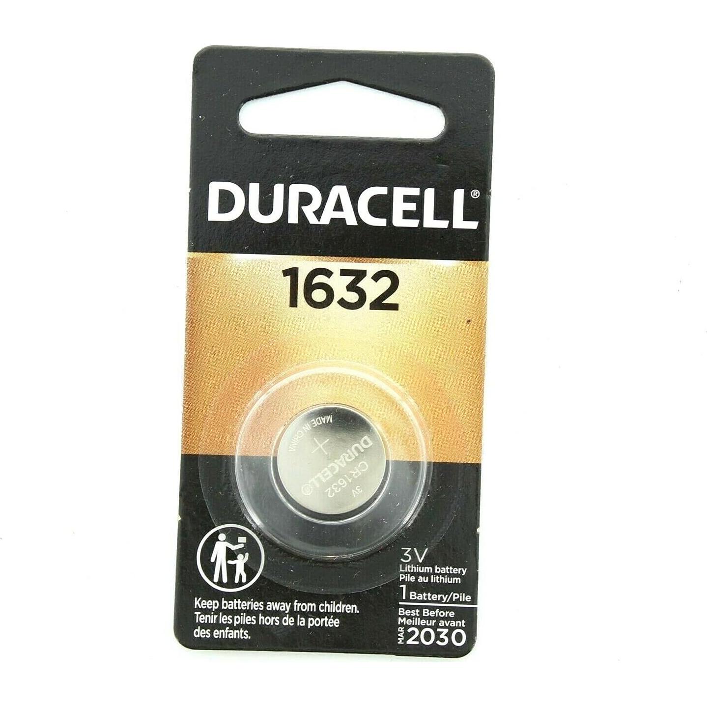 Batería de Litio Duracell 1632 Paquete de 4 Unidades