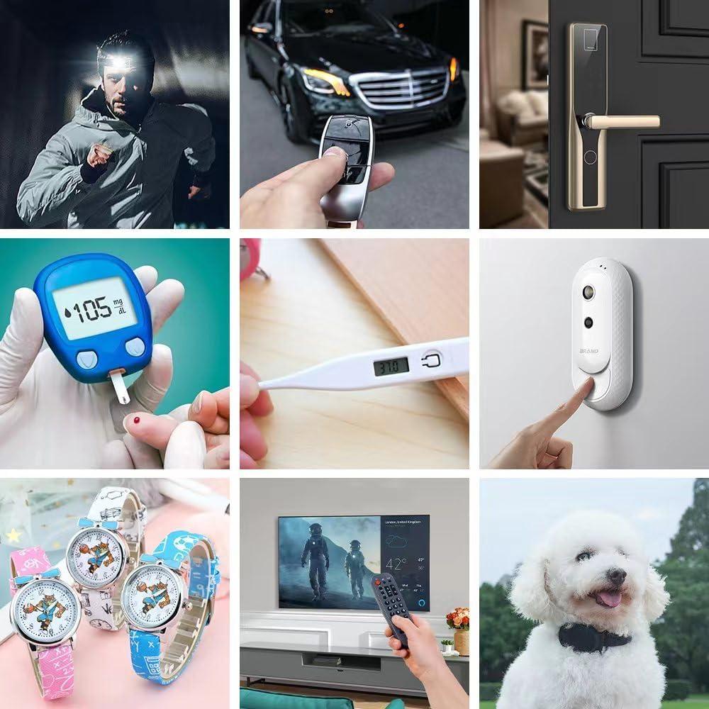 Baterías de Litio CR2450 3V PGSONIC - Paquete de 5 Unidades