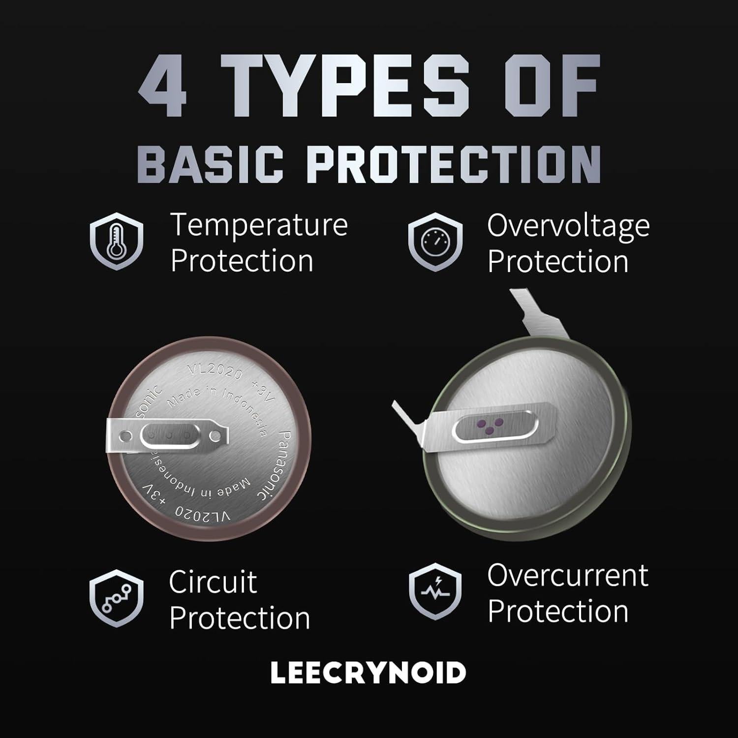 Paquete de 2 Baterías VL2020 para Llave BMW 3V 20mm