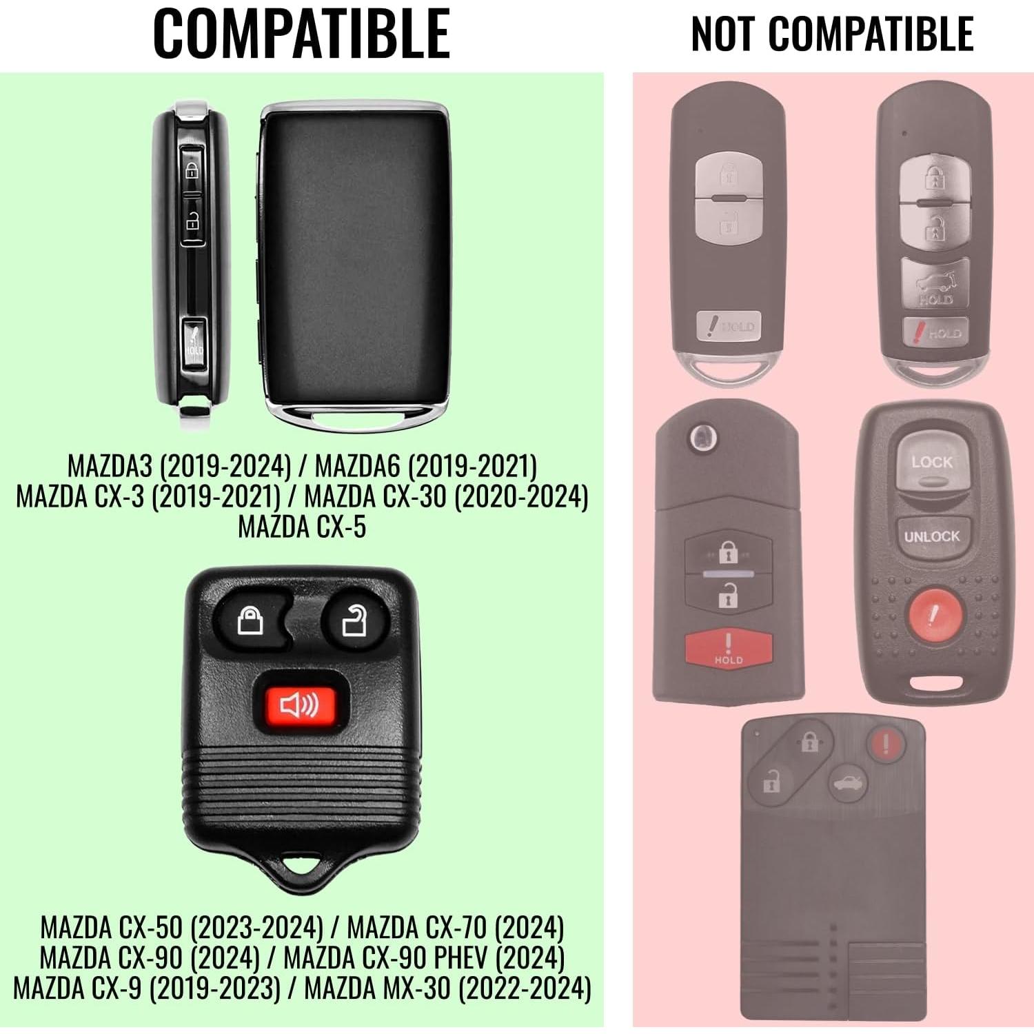 Batería CR2032 para Llave Mazda 2019-2025 - Paquete de 2