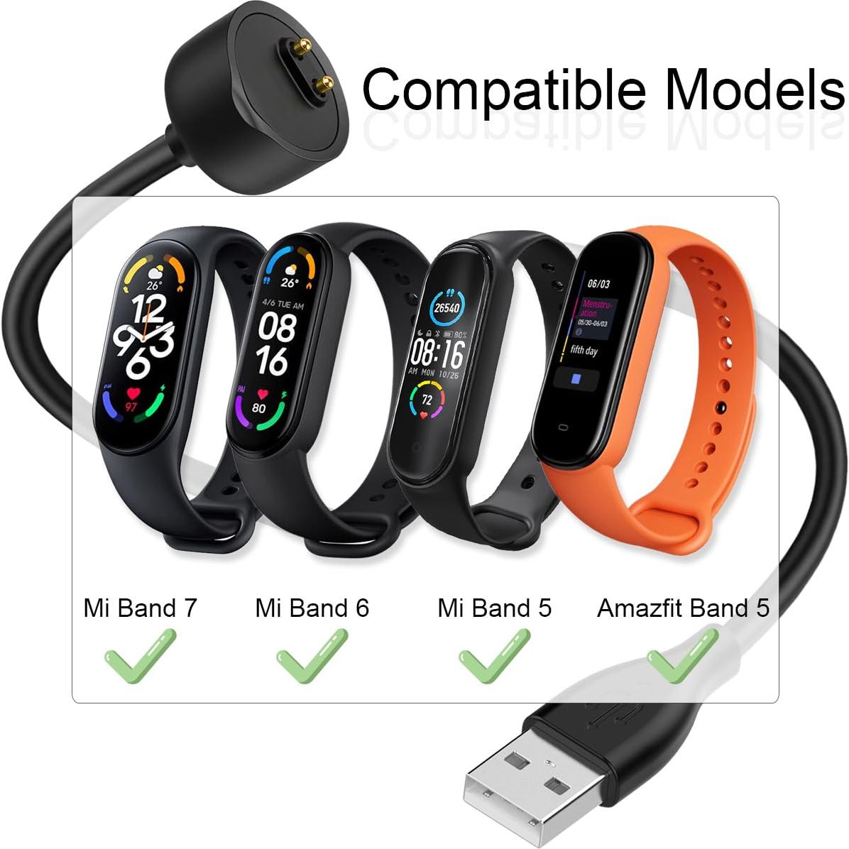 Cargador Magnético para Xiaomi Mi Band 5 6 7 y Amazfit Band 5