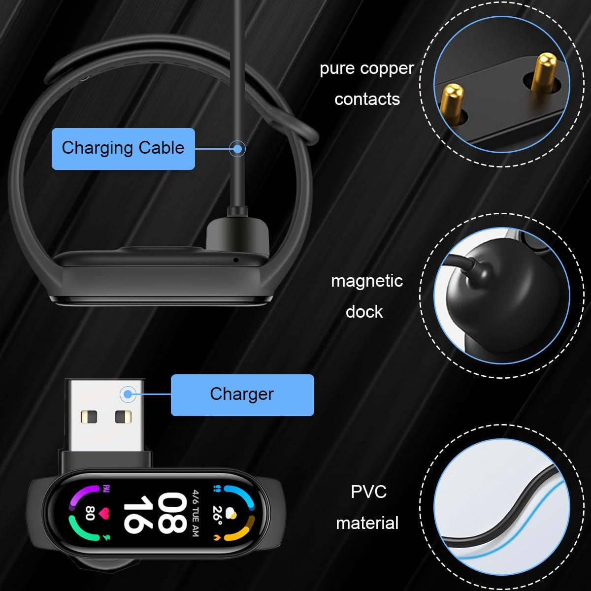 Cargador Magnético para Xiaomi Mi Band 5 6 7 y Amazfit Band 5