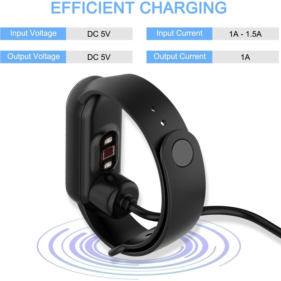 Cargador Magnético para Xiaomi Mi Band 5 6 7 y Amazfit Band 5