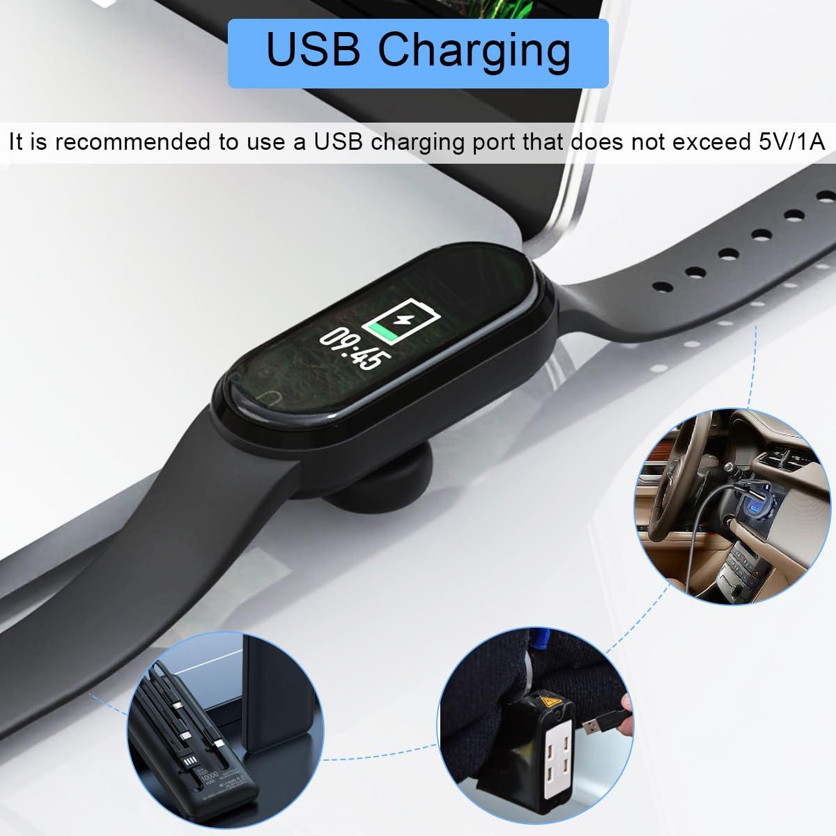 Cargador Magnético para Xiaomi Mi Band 5 6 7 y Amazfit Band 5