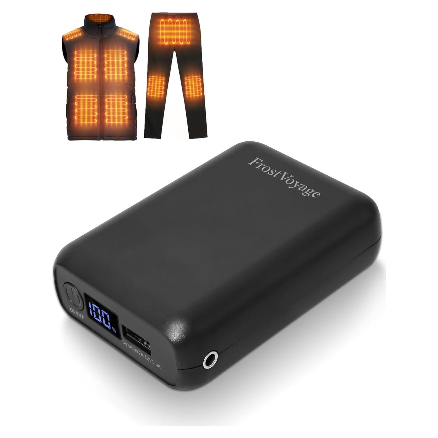 Banco de Poder Calentado 18400mAh 7.4V USB-A R-TAX